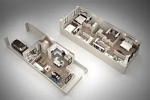 Floor plan 3B