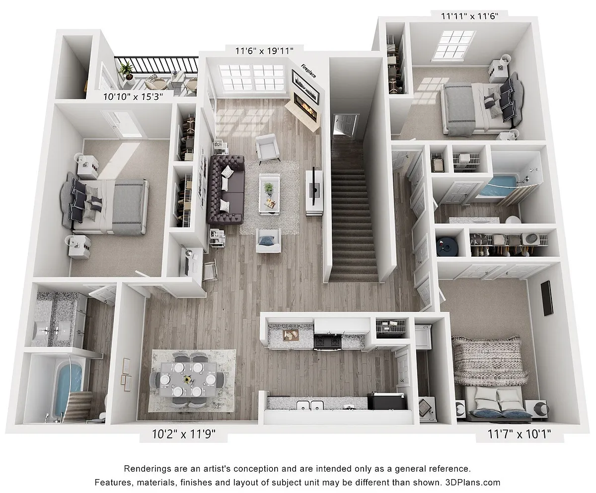 Floor plan Magnolia