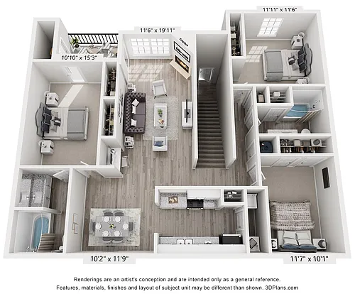 Floor plan Magnolia