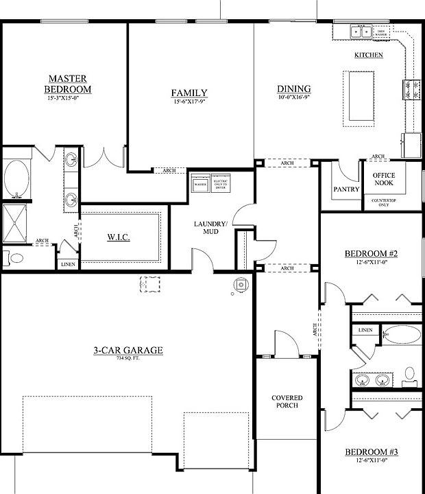 2nd image of 1815 S Clover Dr