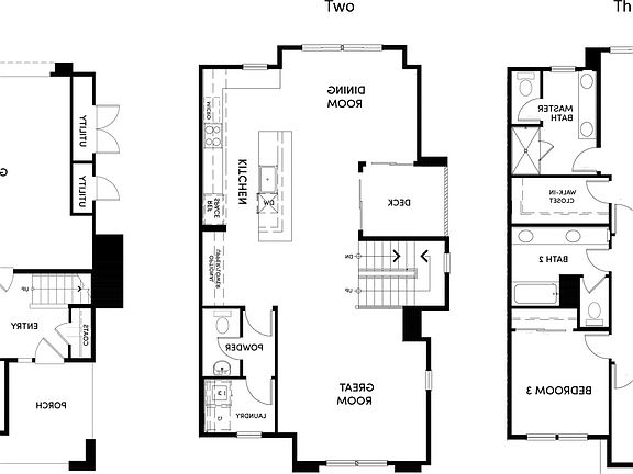 Floor Plan (3 levels)