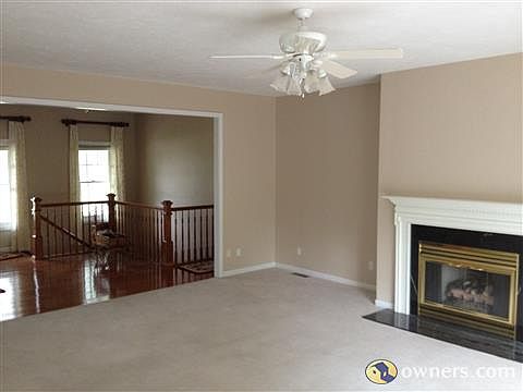 Living room west view