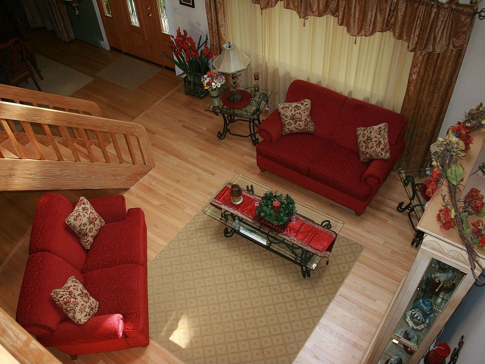 open stairs from loft