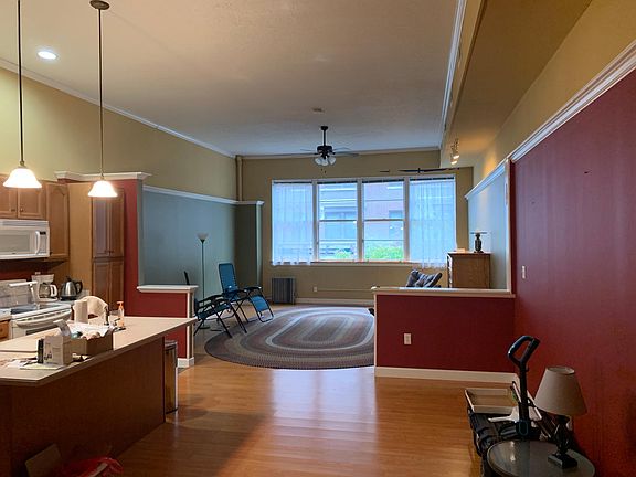 Living Room with Bay Windows