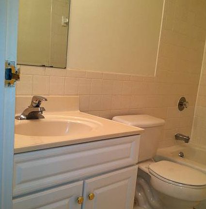 Renovated bathroom.