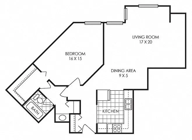 Floor plan Pines