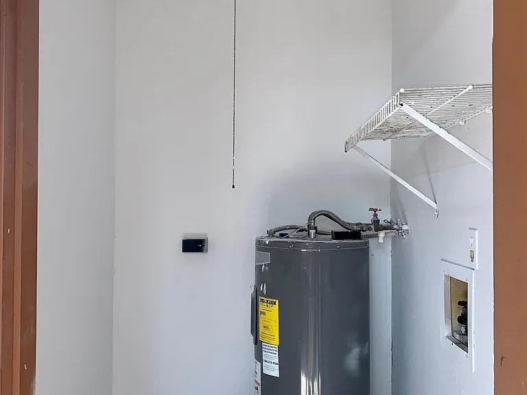 BOILER ROOM/ EXTRA SPACE FOR WASHER AND DRYER