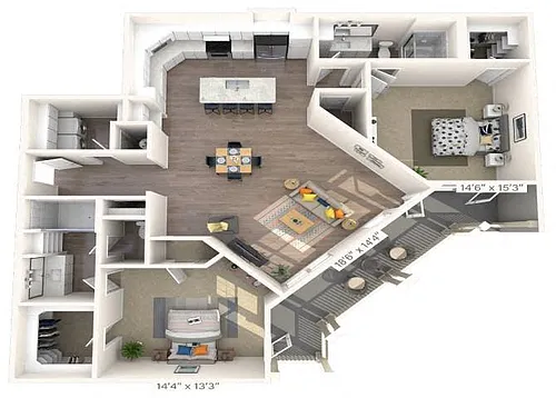 Floor plan River