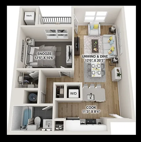 Floor plan Amber