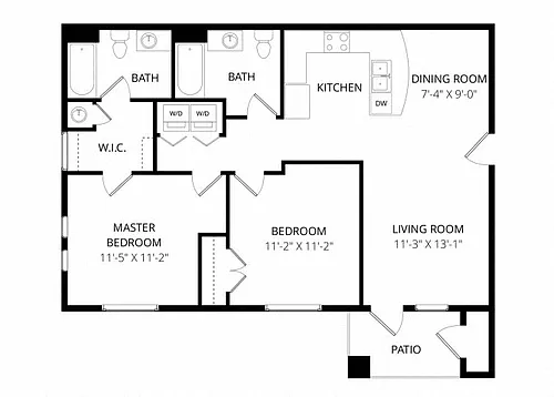 Floor plan Ambrosia