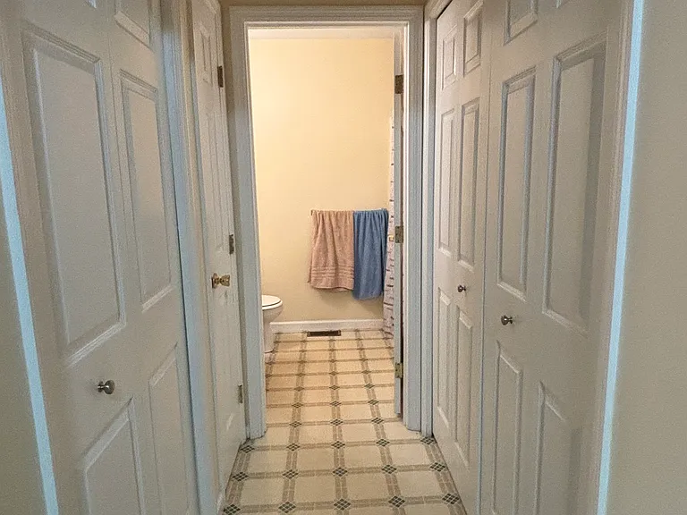 Pantry space and storage and 2nd hallway full bath