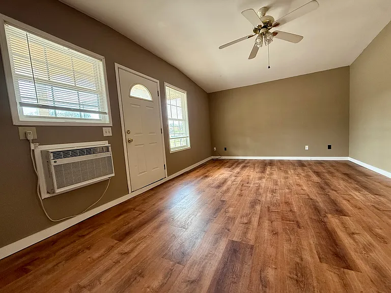 Luxury flooring and large living room