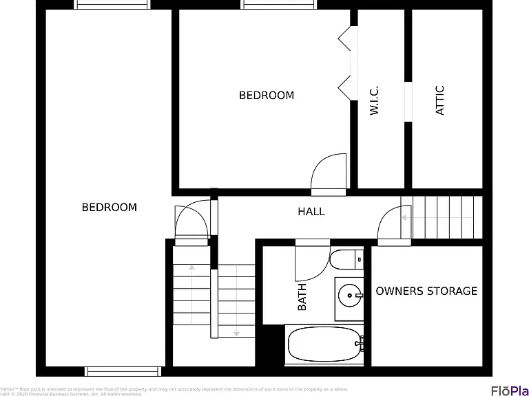 Floor plan of 2nd floor