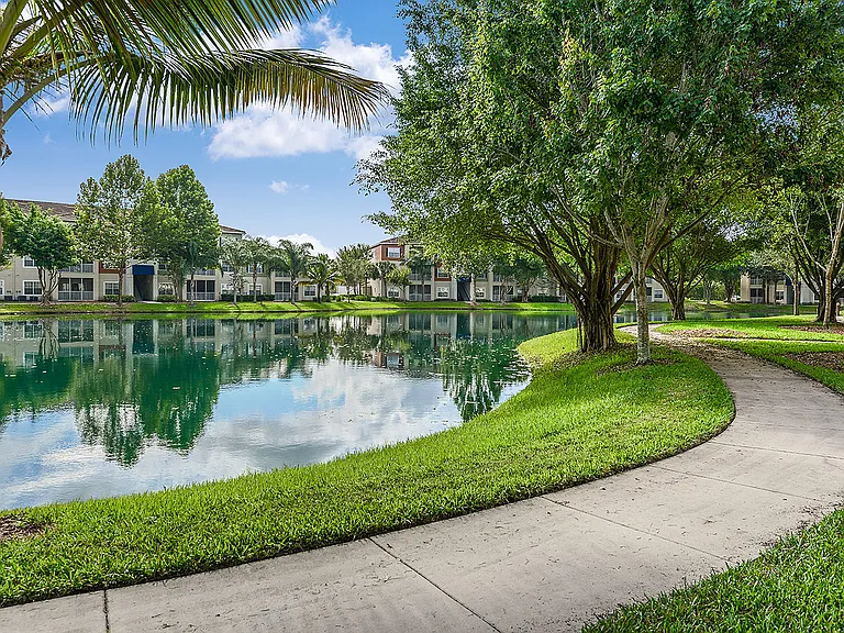 Take a walk by the lakeside
