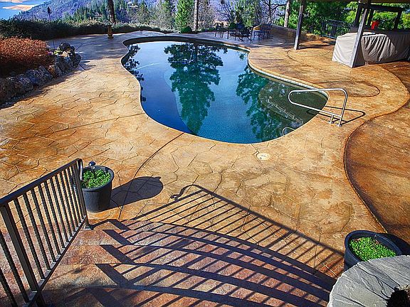 View looking west from the o