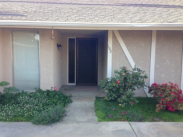 Front of Unit