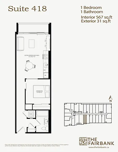 Floor plan 418