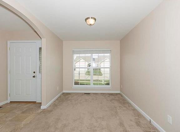 View of the Formal Dining Room off entry.