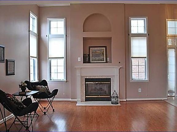 Living Room with Hardwood