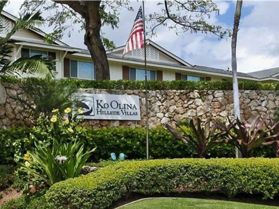 The entry to your new Ko Olina community, Hillside Villas.