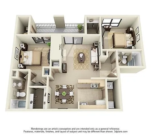 Floor plan B1