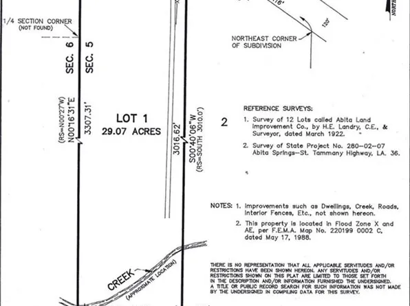 23080 Highway 36, Abita Springs, LA 70420