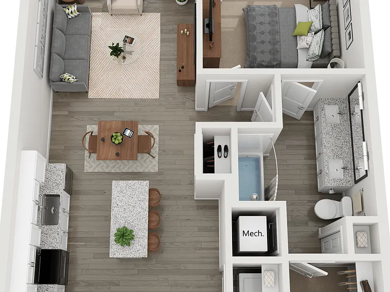 A1 floor plan Spectra Parks