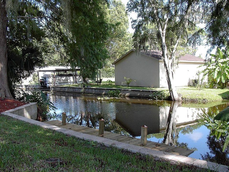 front to a private canal