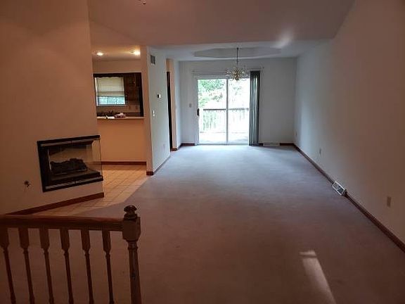 Family room and dining room from front door