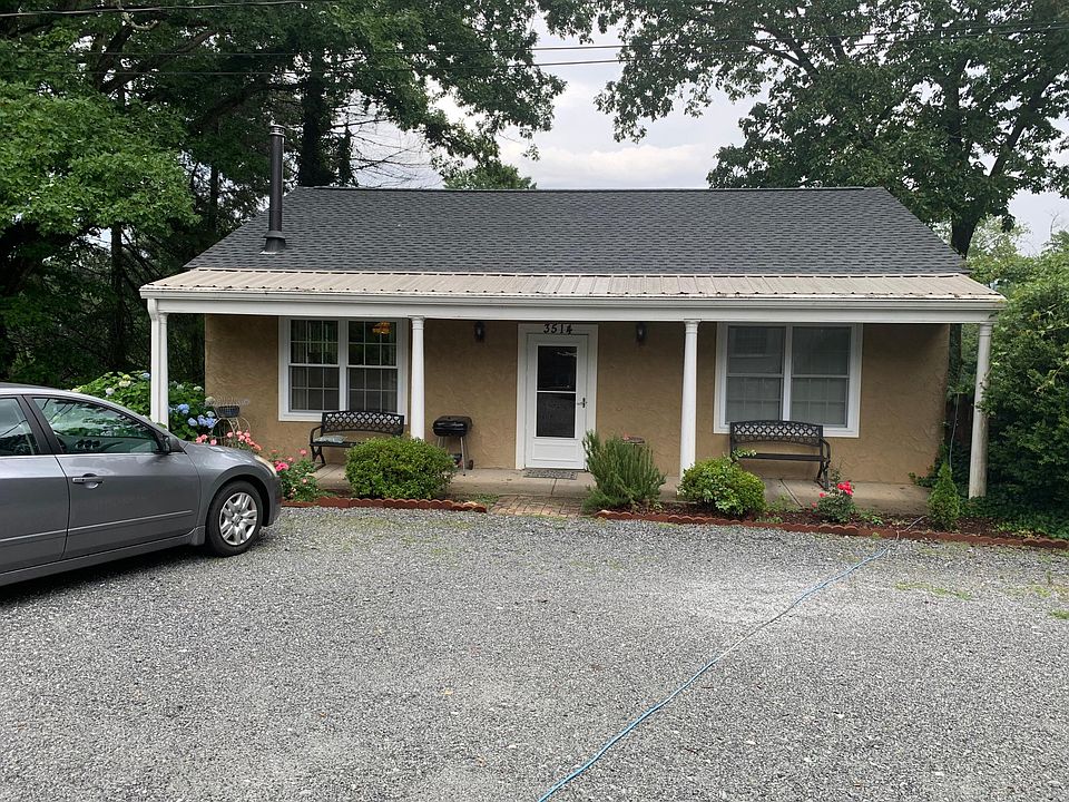 Front door to cottage