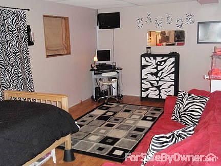 Basement/Bedroom : This room is currently being used as a bedroom