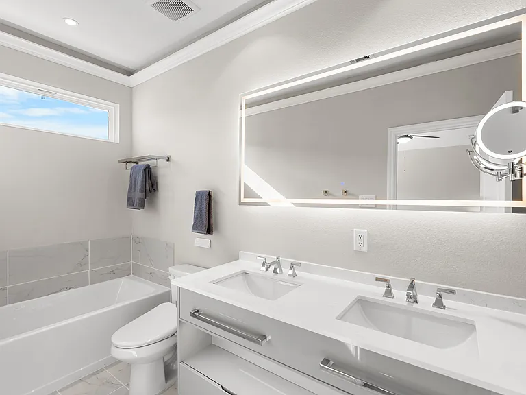 Phase II | Primary Bathroom with Dual Sinks and Soaking Tub (Plan 4201)