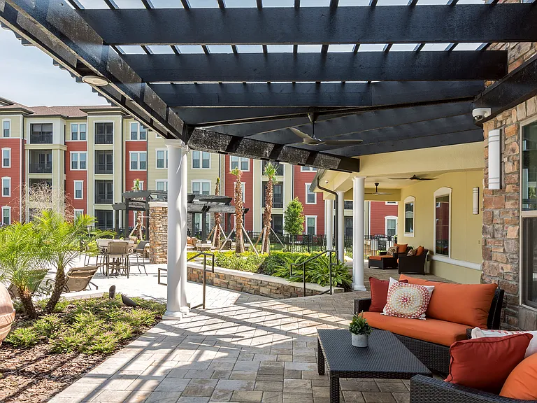Enjoy the outdoors with neighbors and friends without leaving home.