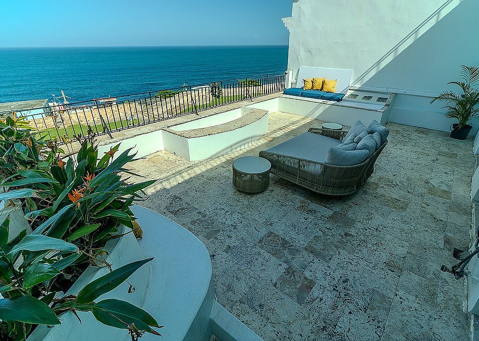 Balcony Facing the Ocean 