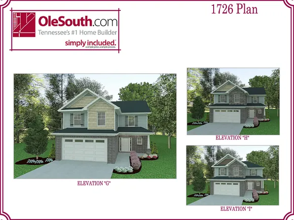 1726 Elevation GHI Plan, Brandon Woods
