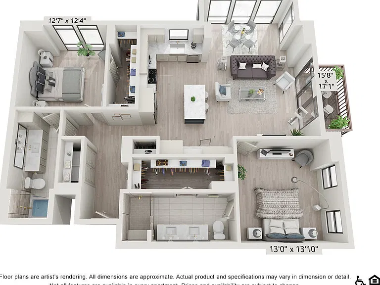 B3 floor plan The Bowen