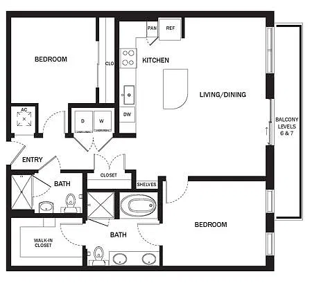 Floor plan B4