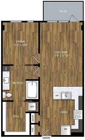 Floor plan A-120