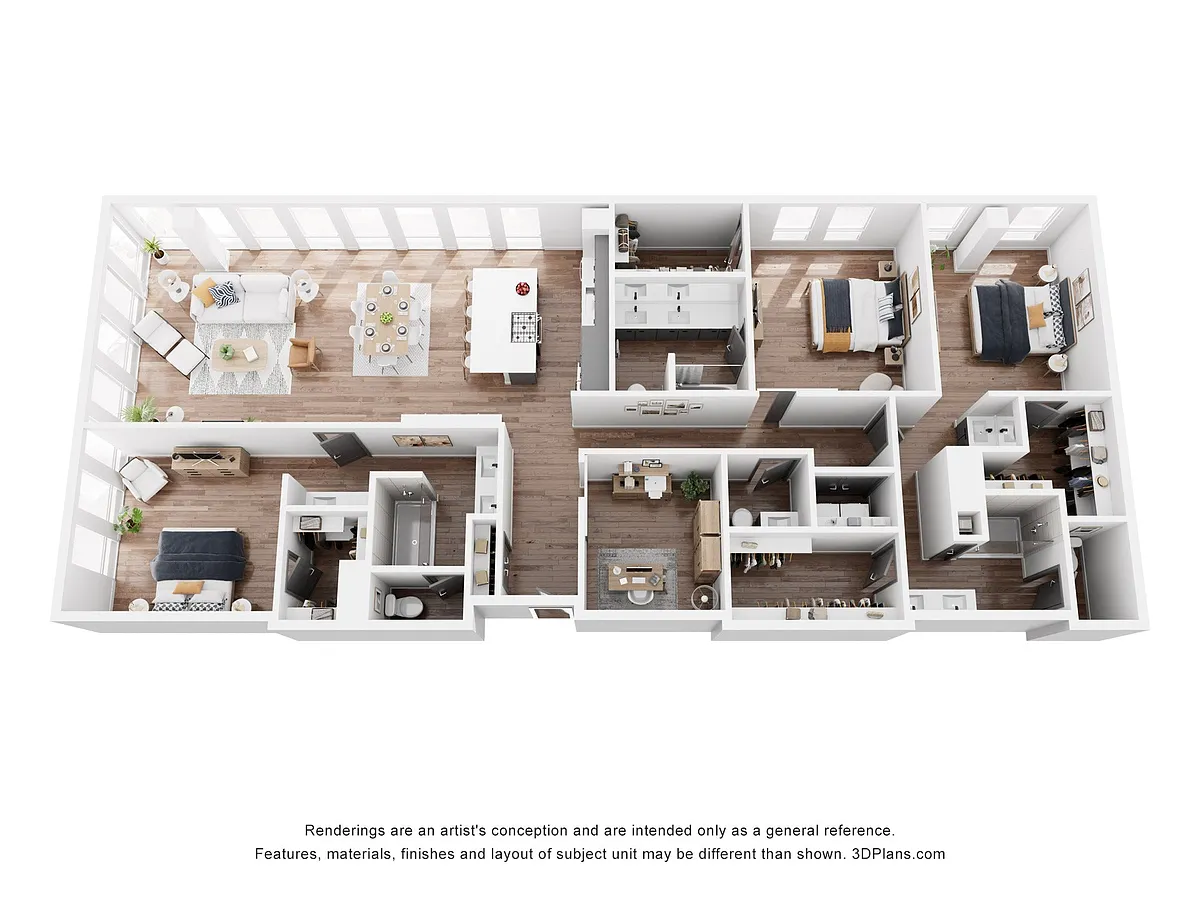 Floor plan C2 Penthouse + Study
