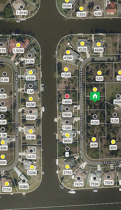 Surrounded by luxury homes!