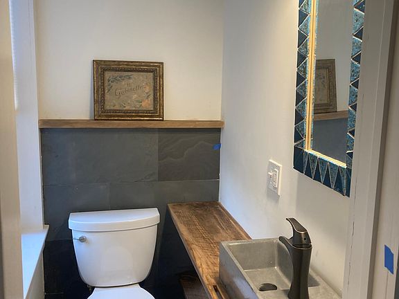 First floor half bath