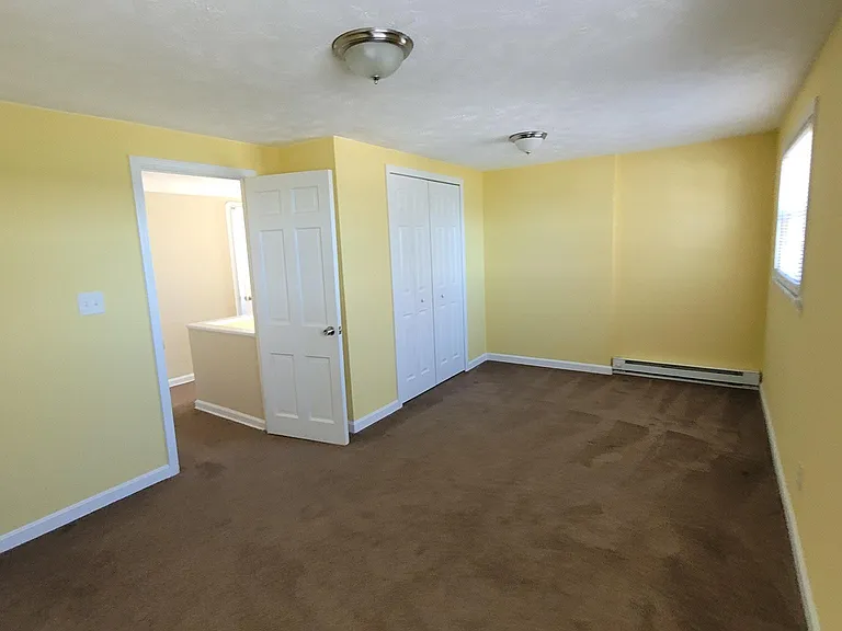 Second floor bedroom with fantastic view and large closet