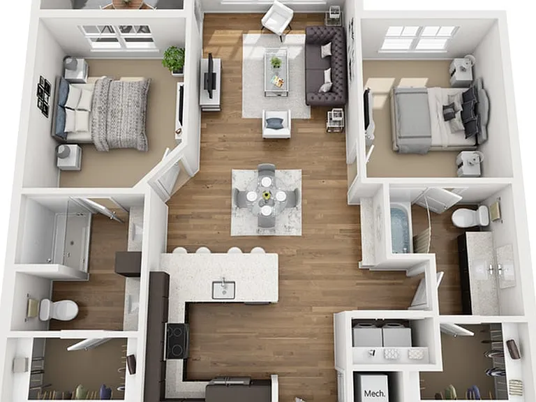 B2A Floor Plan B2A Floor Plan