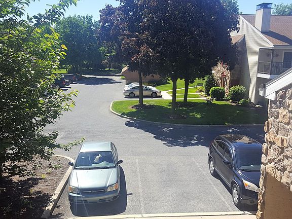 View from front covered Balcony