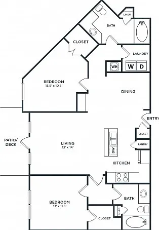 B3 (1256 SF) B3 (1256 SF)