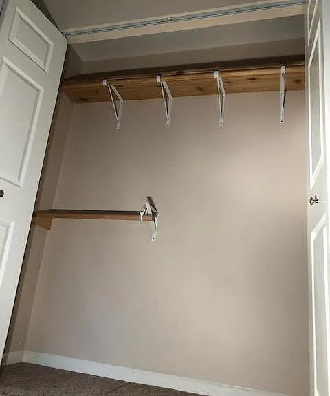 Master bedroom closet