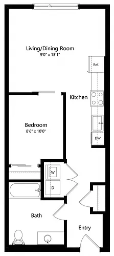 Floor plan U7