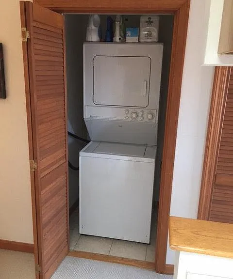 Washer and Dryer closet