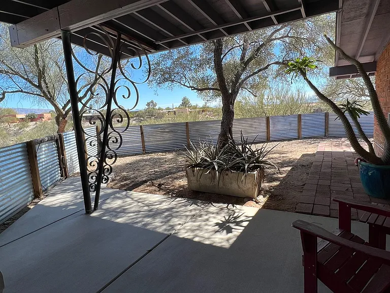 Patio off of Master
