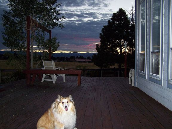 One of many sunsets.